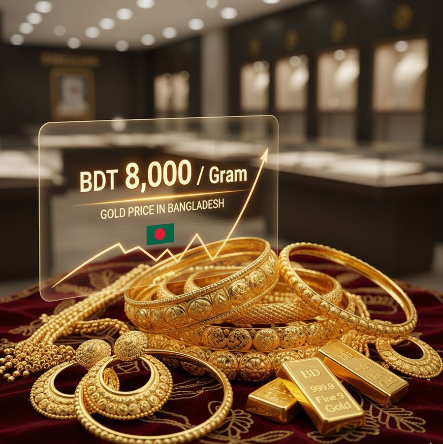 Gold Rate Bangladesh সর্বশেষ সোনার দাম